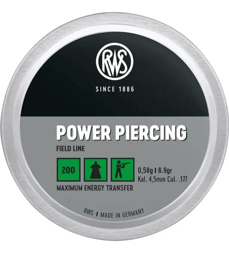 Plombs Rws Power Piercing 4,5mm 