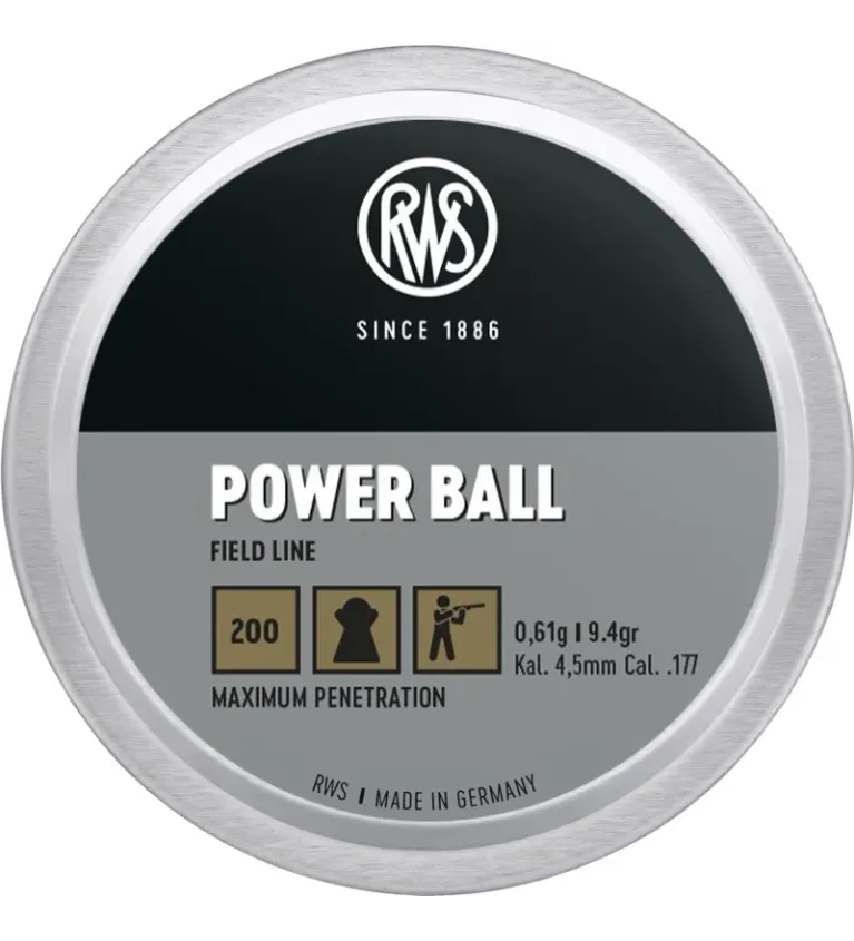 Plombs Rws Power Ball 4,5mm 