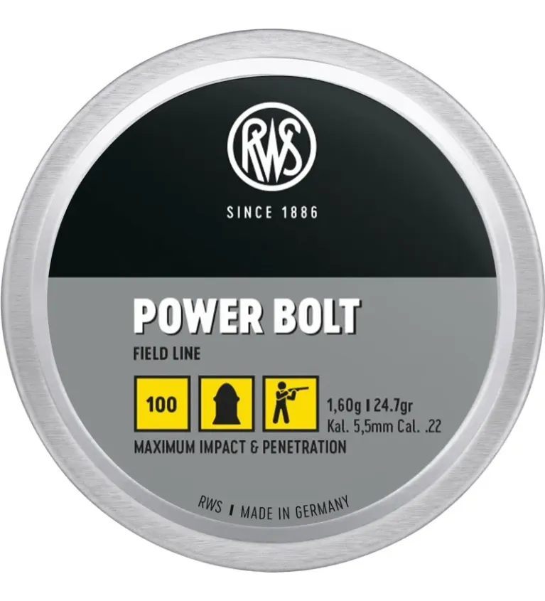 Plombs Rws Power Bolt  4,5mm 