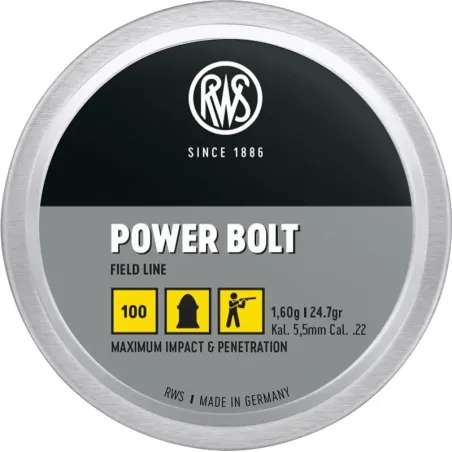 Plombs Rws Power Bolt  4,5mm 