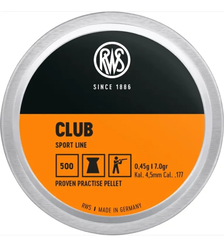 Plombs Rws Club 4,5mm 
