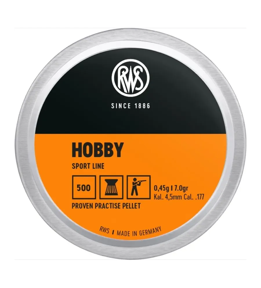 Plombs Rws Hobby 4,5mm Plombs Rws Hobby 4,5mm