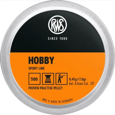 Plombs Rws Hobby 4,5mm 