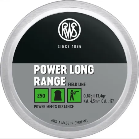 Plombs Field-L Pow Long Range 4.5mm - Tout-Chasse.fr