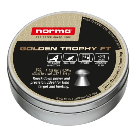 Plombs Norma GOLDEN TROPHY FT 4,5mm 