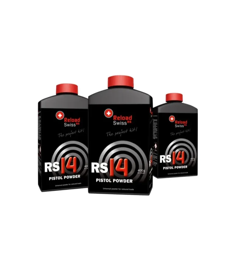 Poudre Reload Swiss Rs14 Rifle Pistol 
