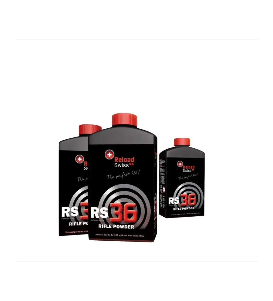 Poudre Reload Swiss Rs36 Rifle Poudre Reload Swiss Rs36 Rifle