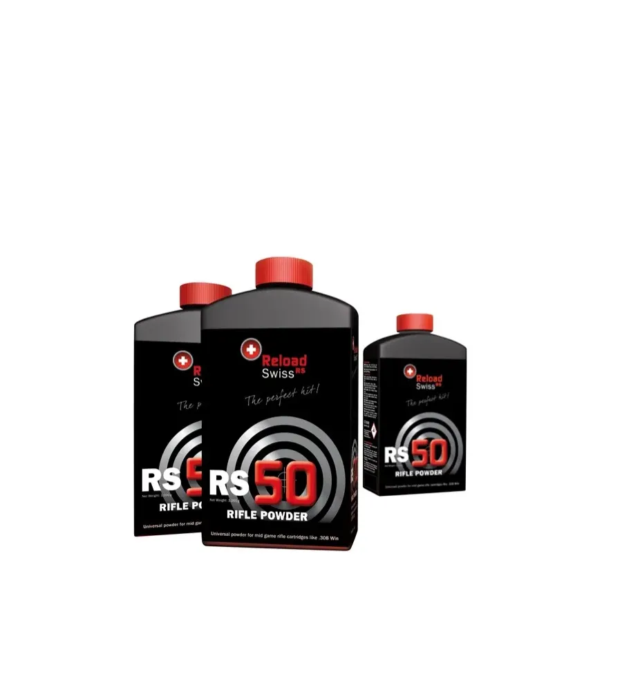 Poudre Reload Swiss Rs50 Rifle Poudre Reload Swiss Rs50 Rifle