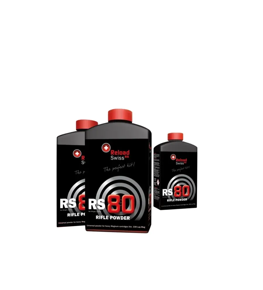 Poudre Reload Swiss Rs80 Rifle Poudre Reload Swiss Rs80 Rifle