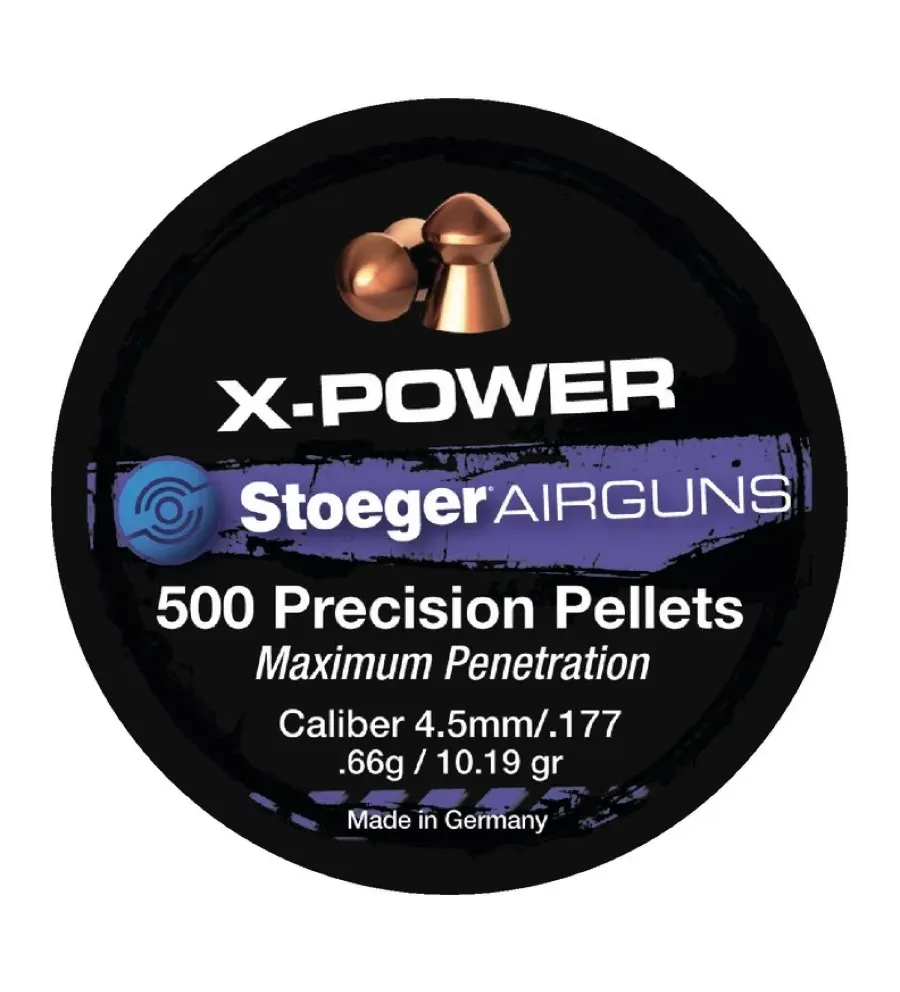 Plombs Stoeger Airguns X-POWER 4.5mm Plombs Stoeger Airguns X-POWER 4.5mm