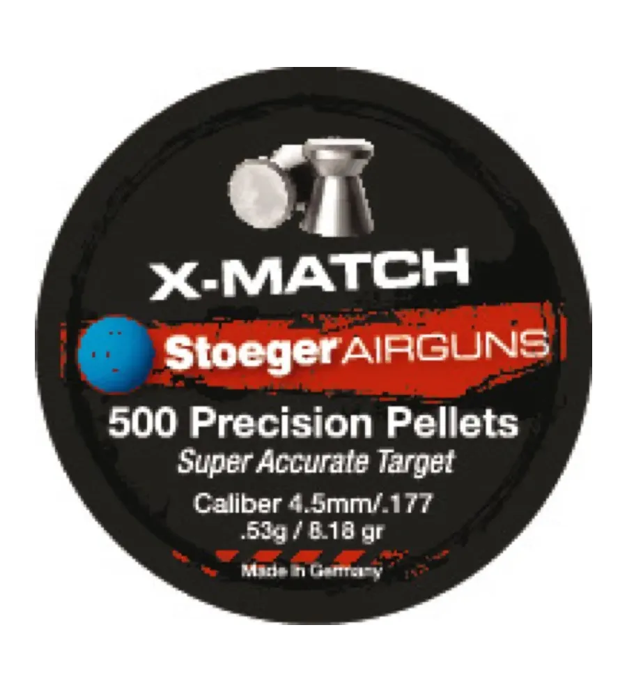 Plombs Stoeger Airguns X-MATCH 4.5mm Plombs Stoeger Airguns X-MATCH 4.5mm