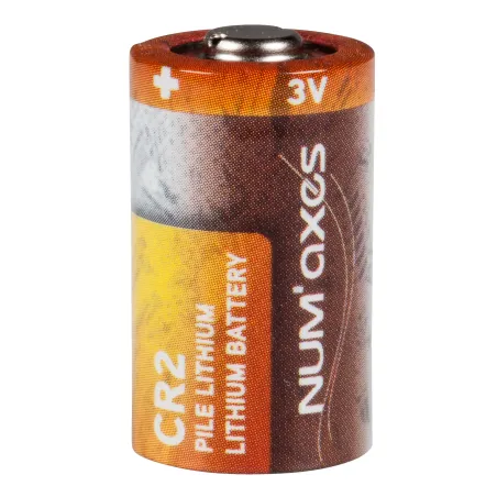 Blister 2 piles CR2 lithium 3 V Num'Axes 