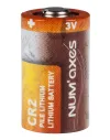 Blister 2 piles CR2 lithium 3 V Num'Axes 