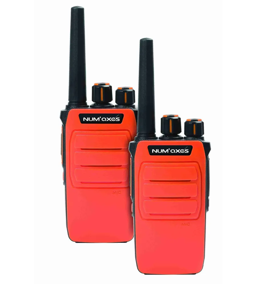 Pack 2 Talkies-Walkies NUM'AXES TLK1054 ORANGE Pack 2 Talkies-Walkies NUM'AXES TLK1054 ORANGE