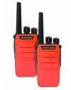 Pack 2 Talkies-Walkies NUM'AXES TLK1054 ORANGE 