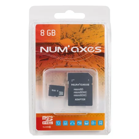Carte Micro-SD pour piège photo 8GO 