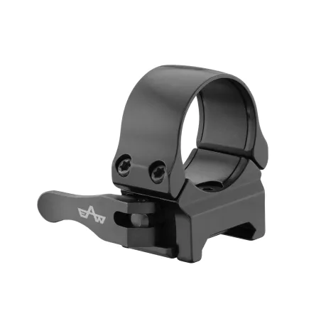 Collier pour lunette de tir fixation à levier EAW - Rail 21 mm - Diam. 34 mm - BH 15 mm 