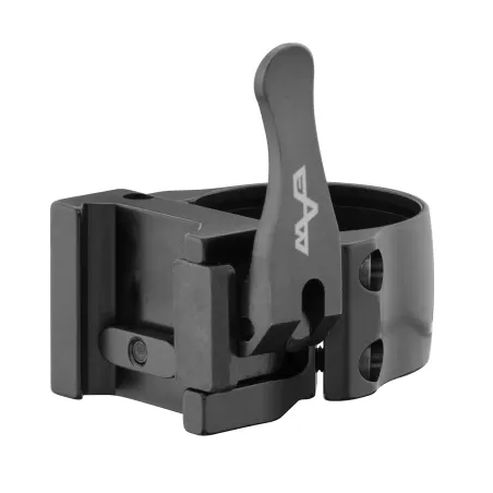 Collier pour lunette de tir fixation à levier EAW - Rail 21 mm - Diam. 34 mm - BH 15 mm 