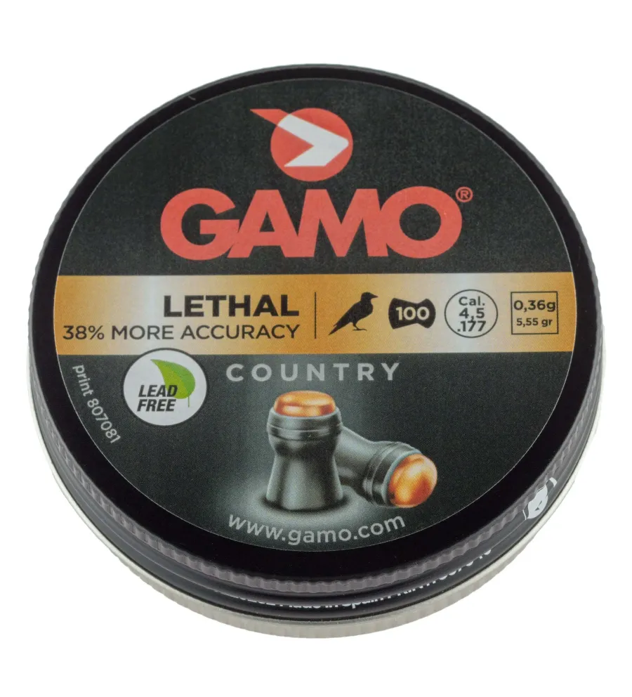 Plombs LETHAL - MORE PENETRATION 4,5 mm - Gamo Plombs LETHAL - MORE PENETRATION 4,5 mm - Gamo
