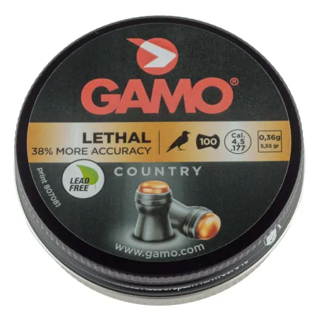 Plombs LETHAL - MORE PENETRATION 4,5 mm - Gamo 