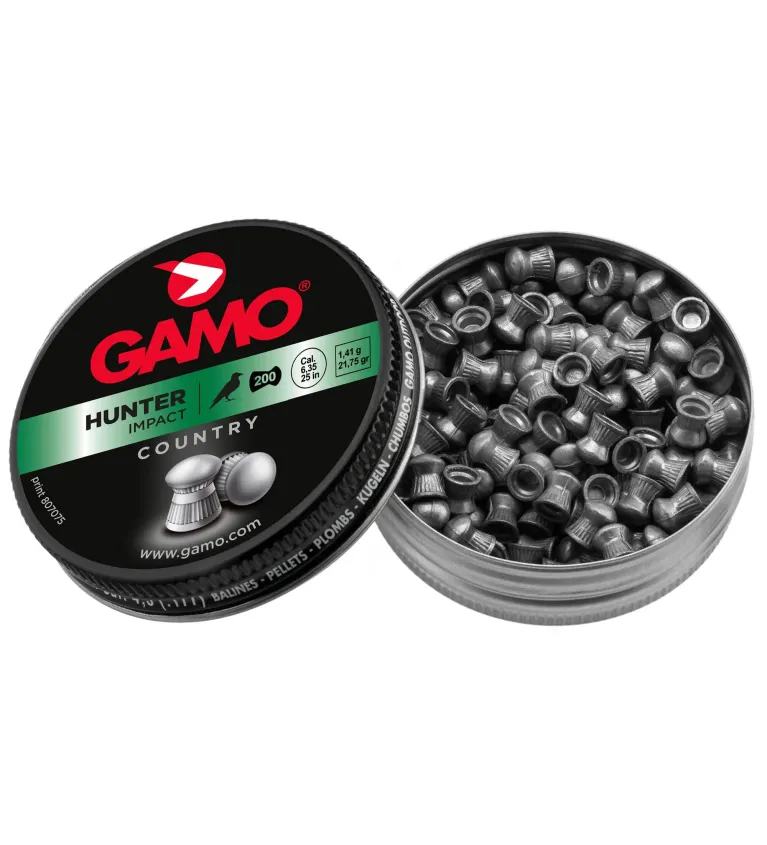 Plombs HUNTER IMPACT 6,35 mm - Gamo 