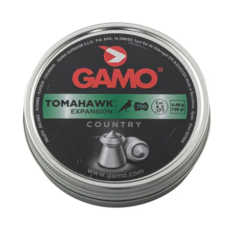Plombs Gamo Tomahawk Expansion calibre 4.5 mm (.177) 