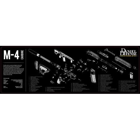 Tapis 12x36 Original Daniel Defense 