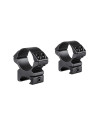 Colliers Hawke 30mm medium pour rail weaver - Tout-Chasse.fr