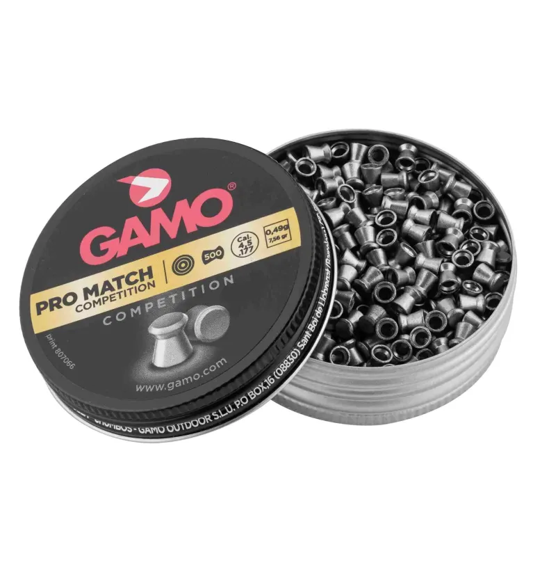 Plombs PRO MATCH COMPETITION 4,5 mm - Gamo 