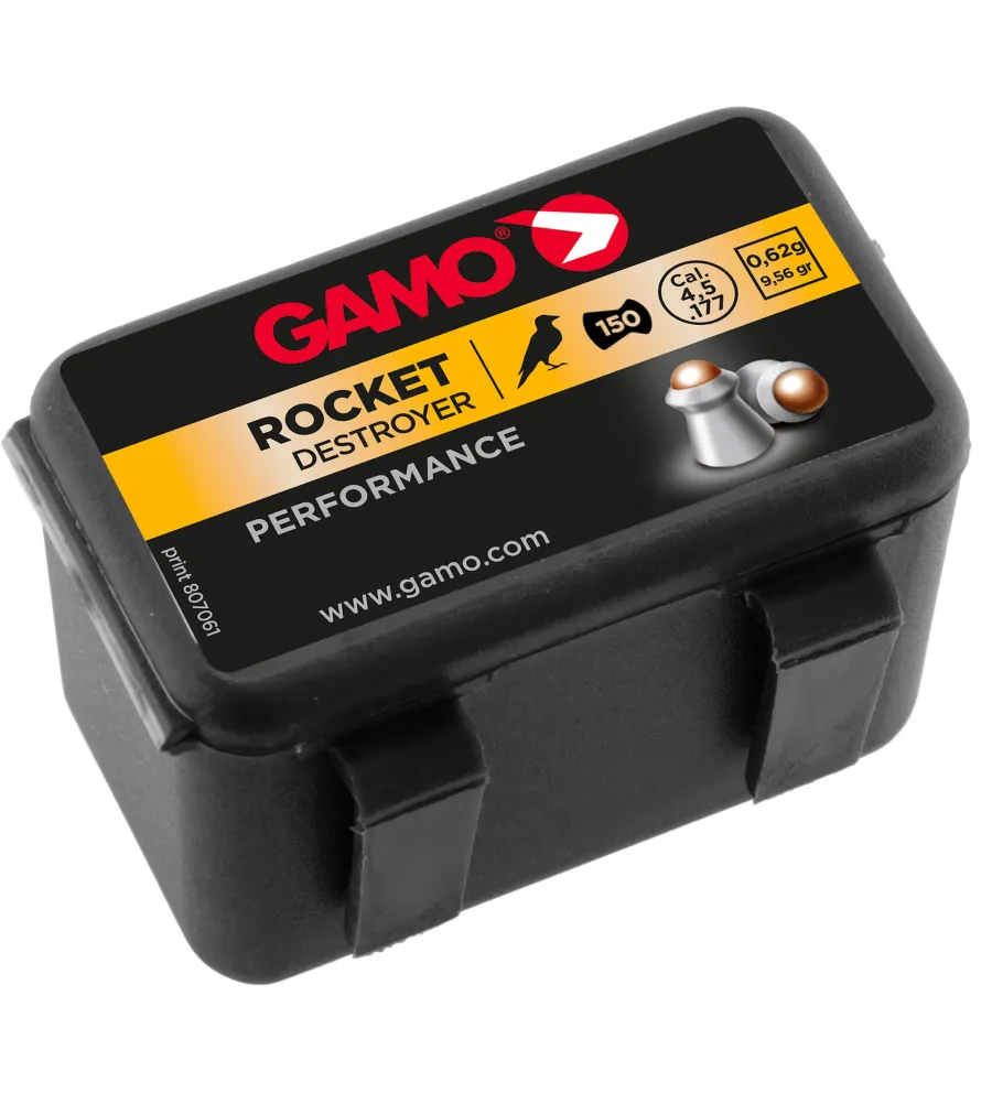 Plombs Rocket Destructor 4,5 mm / 5,5 mm - Gamo Plombs Rocket Destructor 4,5 mm / 5,5 mm - Gamo
