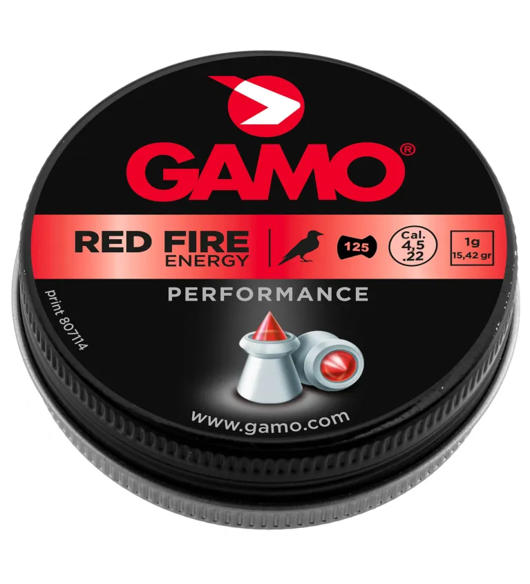 Plombs RED FIRE ENERGY 4,5 mm - Gamo 