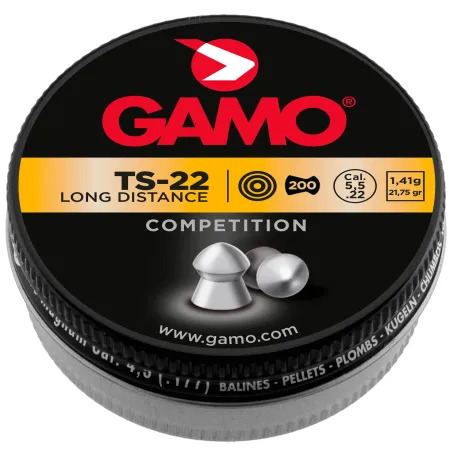 Plombs TS-22 Longue distance 5,5 mm - Gamo 