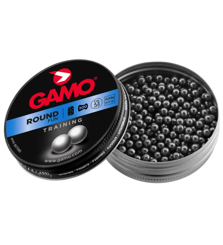 Plombs ROUND FUN 4,5 mm - Gamo 