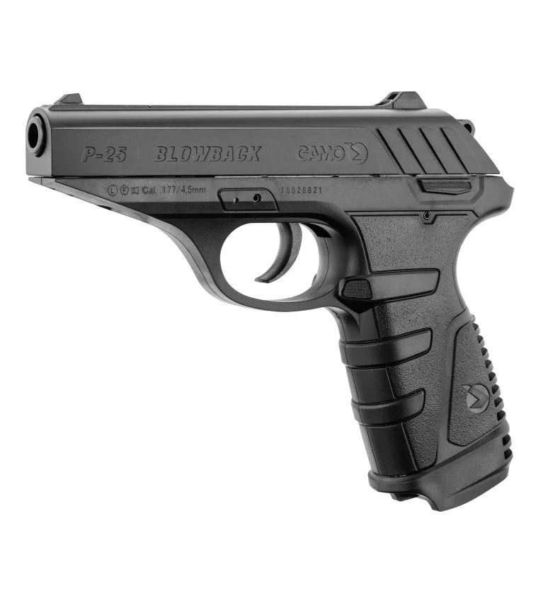 Pistolet Gamo P25 BLOWBACK - Cal. 4,5 mm - 3,98 joules - CO2 