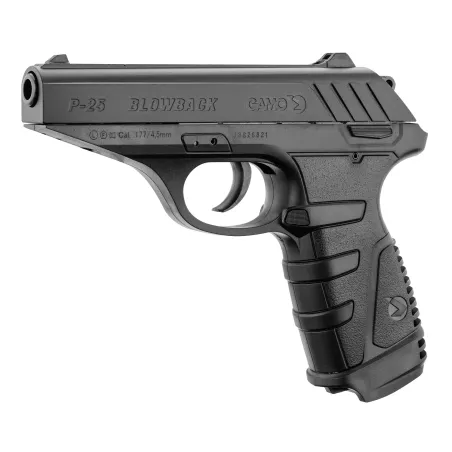 Pistolet Gamo P25 BLOWBACK - Cal. 4,5 mm - 3,98 joules - CO2 