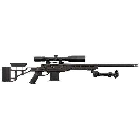 Pack HOWA 1500 châssis TSP-X 6.5 Creedmoor + bipied lourd + lunette + mallette 