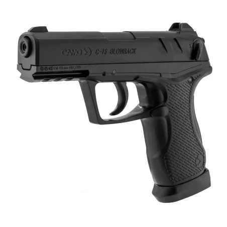 Pistolet CO2 C-15 BLOWBACK - Cal. 4,5 mm 