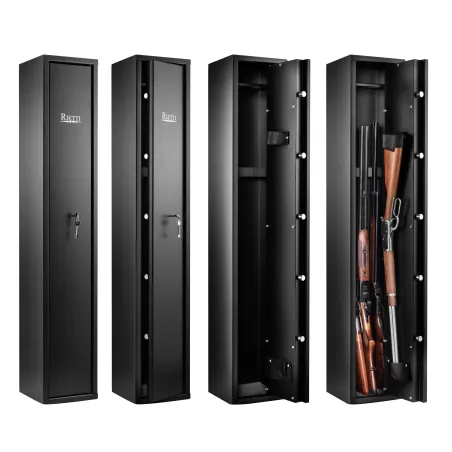 Coffre fort Rietti 5 armes à serrure à clef - 140 cm 