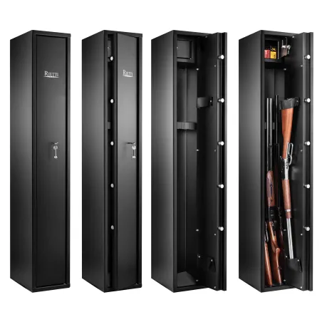 Coffre fort Rietti 5 armes à serrure à clef - 150 cm 
