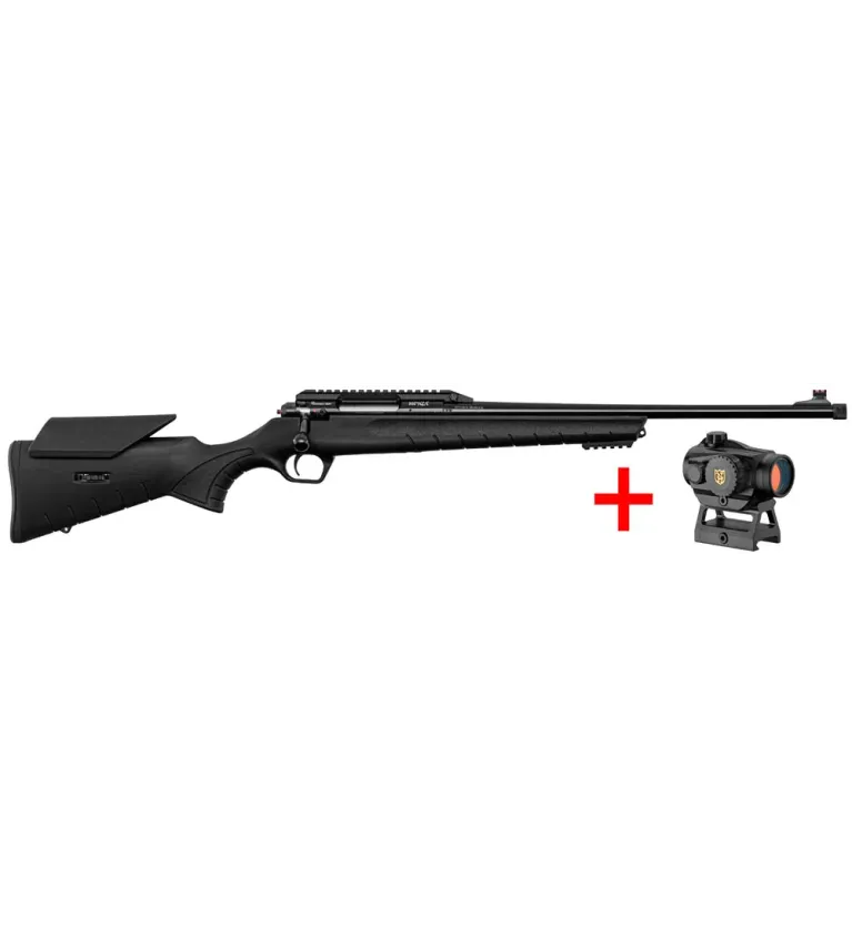 Pack Carabine Monza Cal. 308 Win + Point Rouge Nikko Stirling Flash 1x25 