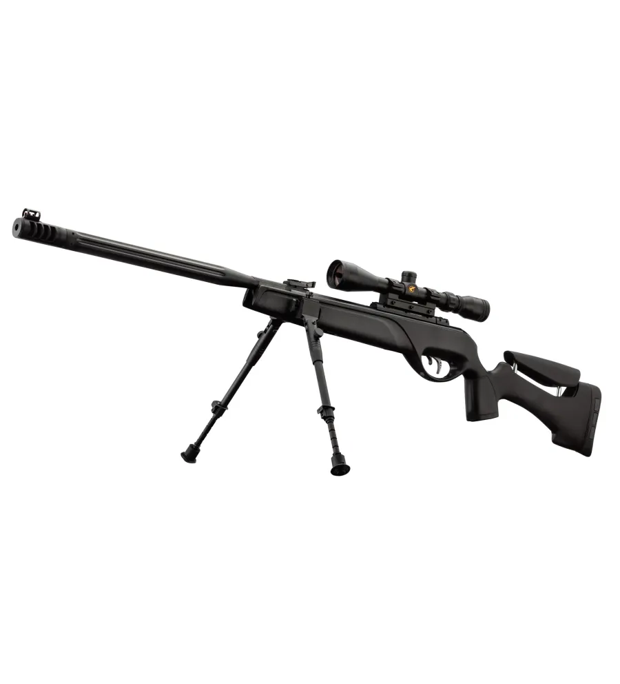 Carabine Gamo HPA IGT 19.9 joules 4.5 mm + lunette 3-9 x 40 WR + bipied 