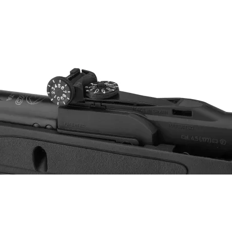 Carabine Gamo Delta Black synthétique - 4.5mm - 7,5 joules 