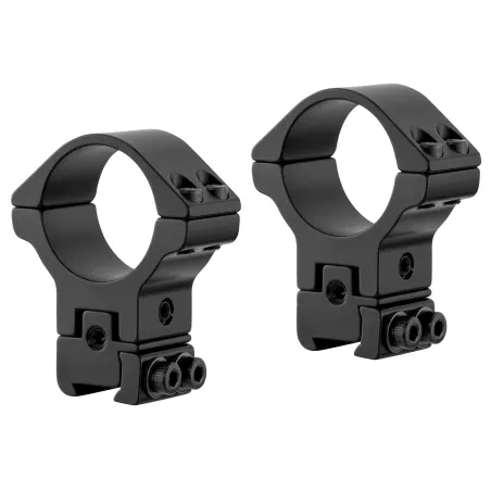 Colliers Sports Match pentés ajustable diam. 30 mm - rail 11 mm - Haut - 0 à 50 MoA 