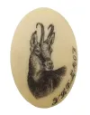 Calotte motif animaux - Ivoire ou Argent 