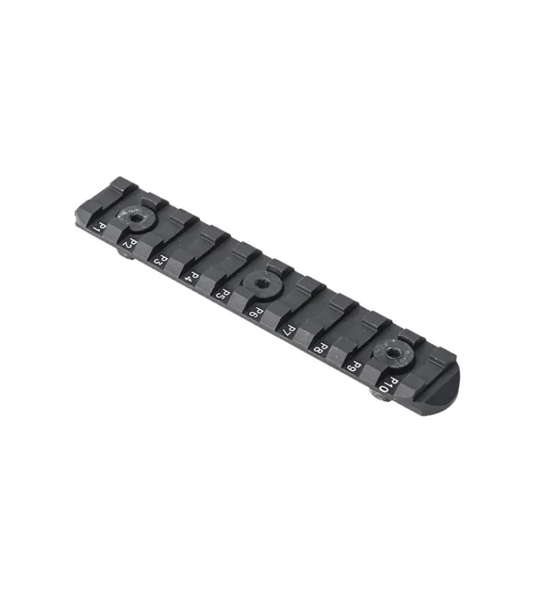 Rail picatinny compatible M-lock 115 mm 