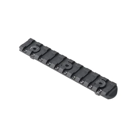 Rail picatinny compatible M-lock 115 mm 