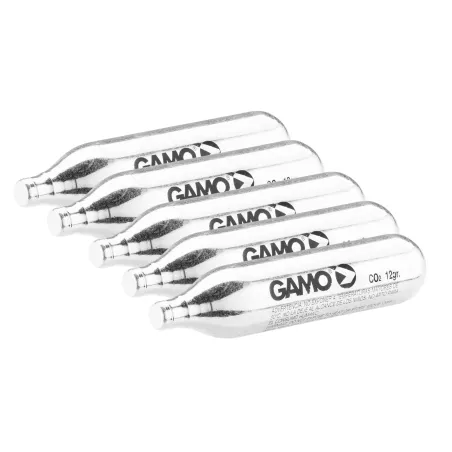 Recharge CO2 12 g par 5 recharges - Gamo 