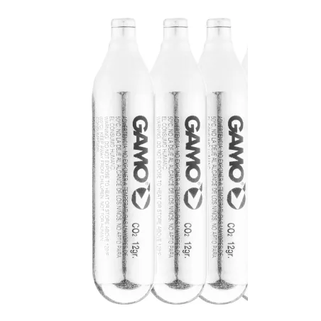 Recharge CO2 12 g par 5 recharges - Gamo 