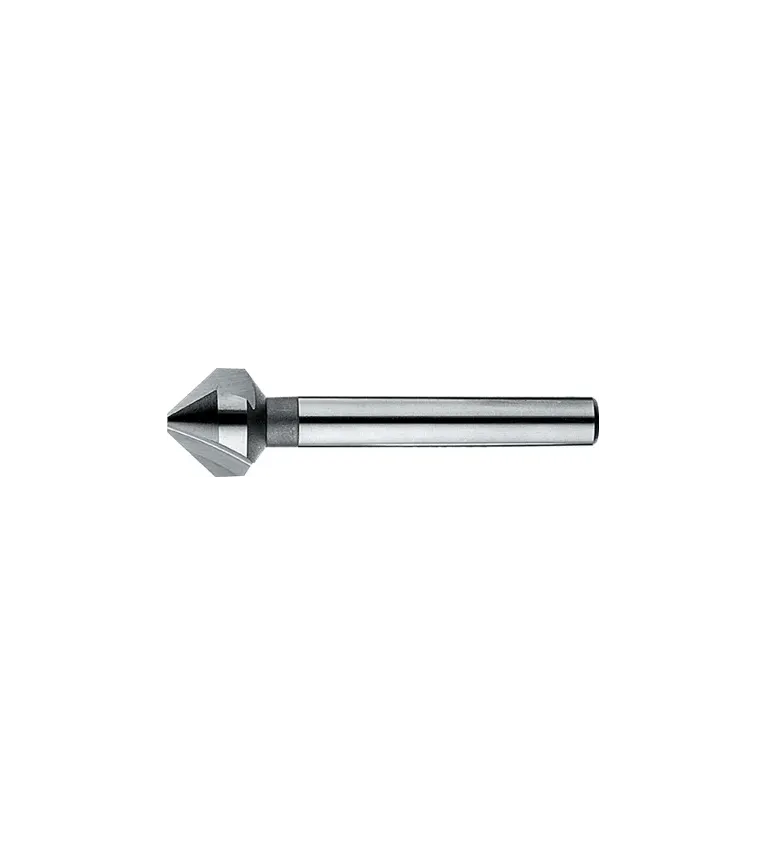 Fraise à chanfreiner HSS-Co 3 dents - 1.3 à 4.3 mm à 90° 