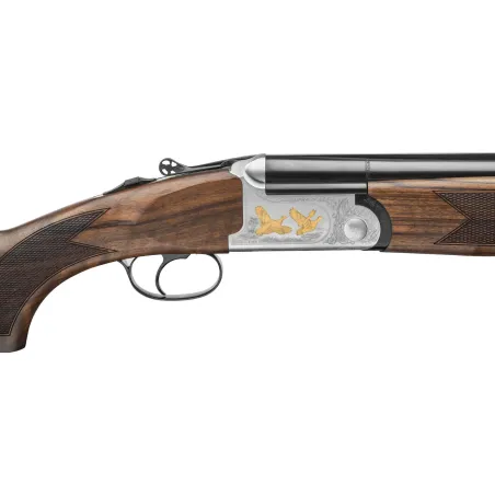 Fusil superposé FAIR Classic Acier - Ejecteur - Bascule silver - 20/76 